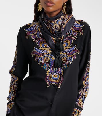 Paisley silk scarf | Etro