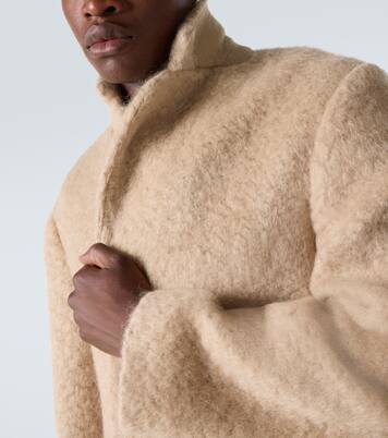 Manteau en mohair et laine | Dries Van Noten