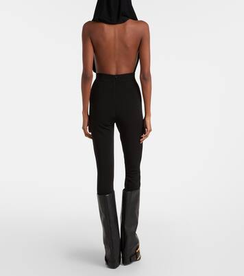Jersey stirrup leggings | Balmain