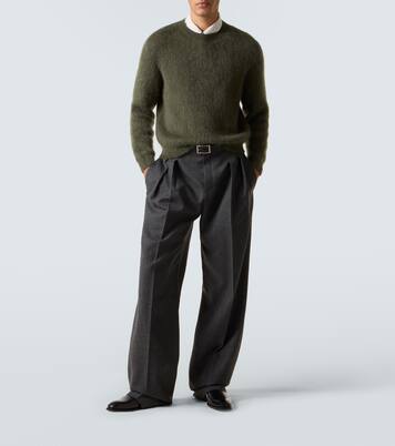 Pullover in misto mohair e lana | Saint Laurent