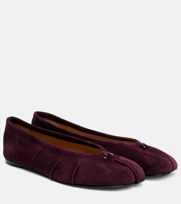 Tabi suede ballet flats | Maison Margiela