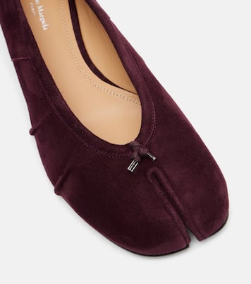 Tabi suede ballet flats | Maison Margiela