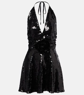 Sequined halterneck minidress | Dolce&Gabbana