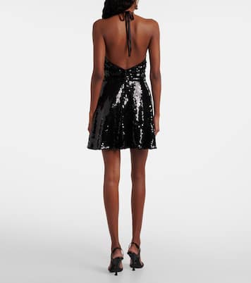 Sequined halterneck minidress | Dolce&Gabbana