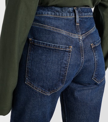 Mid-Rise Straight Cropped-Jeans Riley | Agolde