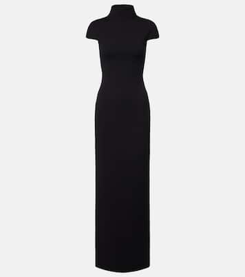 Lang crêpe maxi dress | Solace London