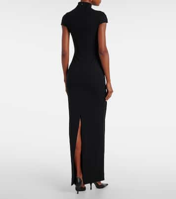 Lang crêpe maxi dress | Solace London