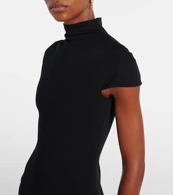 Lang crêpe maxi dress | Solace London