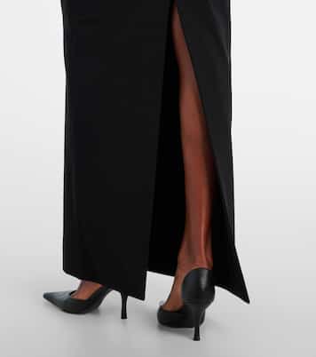 Lang crêpe maxi dress | Solace London