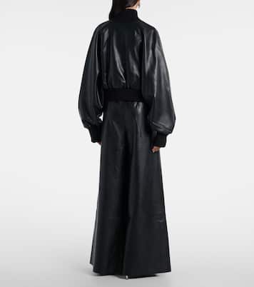 Cropped bomber jacket | Norma Kamali