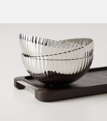 Bernadotte bowls and tray set by Sigvard Bernadotte | Georg Jensen