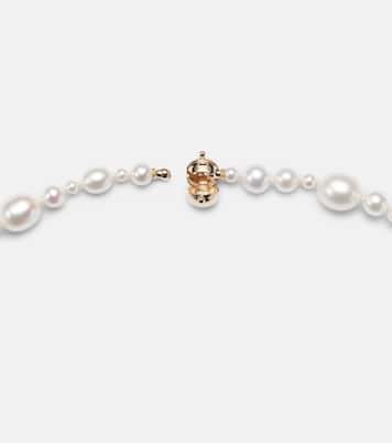 Collar Amis Peggy de oro de 14 ct con perlas | Sophie Bille Brahe