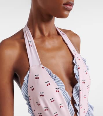 Bedruckter Badeanzug Tropez | Montce