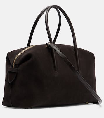 Stockholm Midi suede top-handle bag | DeMellier