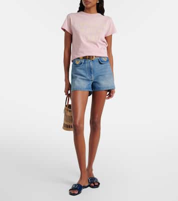 Pantoletten VLogo aus Lackleder | Valentino Garavani