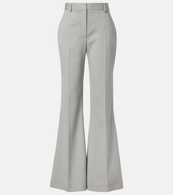 Striped wool bootcut pants | Stella McCartney