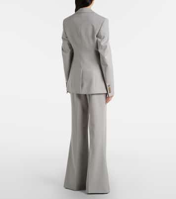 Striped wool bootcut pants | Stella McCartney