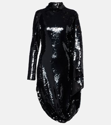 Draped sequined minidress | Stella McCartney
