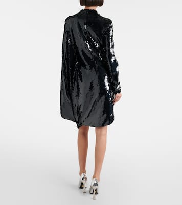Draped sequined minidress | Stella McCartney