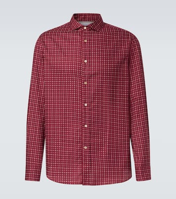 Printed cotton shirt | Brunello Cucinelli