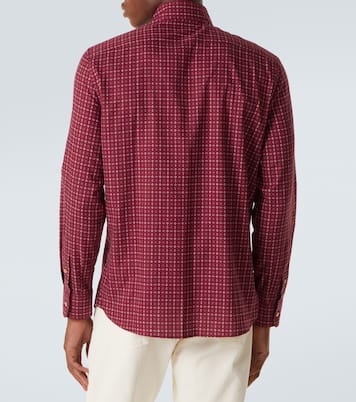 Printed cotton shirt | Brunello Cucinelli