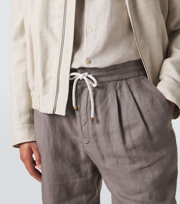 Short en lin | Brunello Cucinelli