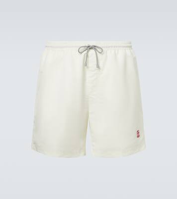 Logo swim trunks | Brunello Cucinelli