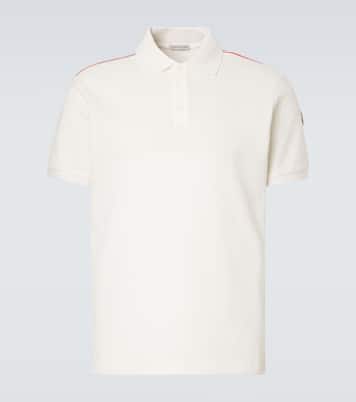 Polo en coton piqué à logo  | Moncler