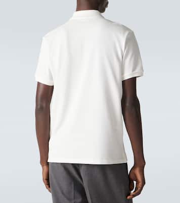 Polo en coton piqué à logo  | Moncler