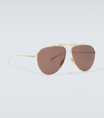 Lunettes de soleil Bamboo aviateur | Gucci