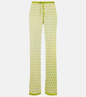 Weite Hose aus Seide | Dries Van Noten