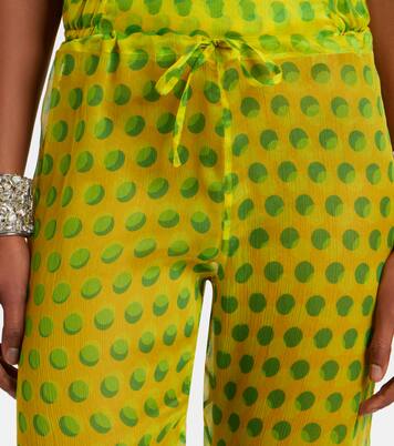 Weite Hose aus Seide | Dries Van Noten