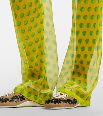 Weite Hose aus Seide | Dries Van Noten