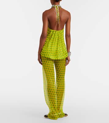 Weite Hose aus Seide | Dries Van Noten