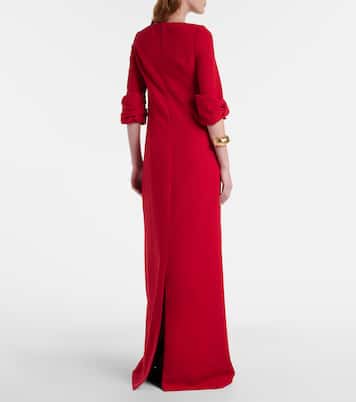 Robe Danica aus Crêpe | Safiyaa