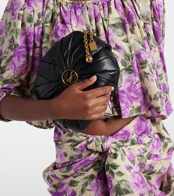 Chloé Plissé Small leather shoulder bag | Chloé