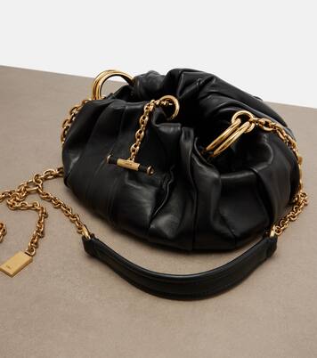 Chloé Plissé Small leather shoulder bag | Chloé
