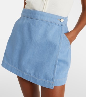 Phineas denim skort | Veronica Beard