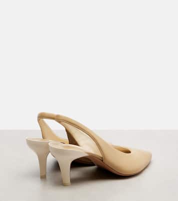 Slingback-Pumps Suzie aus Leder | Chloé