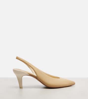 Slingback-Pumps Suzie aus Leder | Chloé