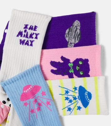 Set de 6 paires de chaussettes en coton mélangé | Mini Rodini