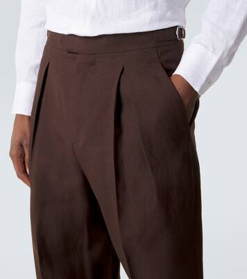 Johnny linen and wool suit pants | Umit Benan