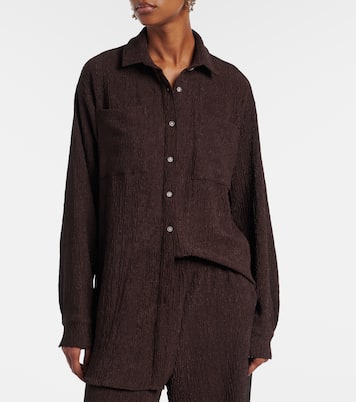 Mika seersucker shirt | Jade Swim