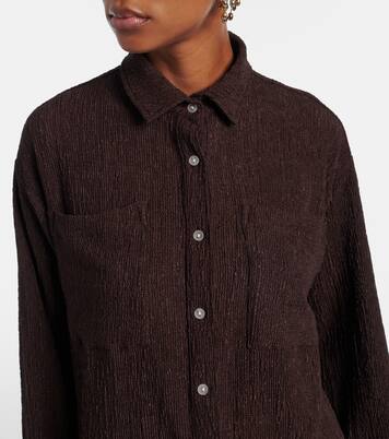 Mika seersucker shirt | Jade Swim