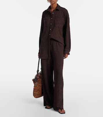 Mika seersucker shirt | Jade Swim