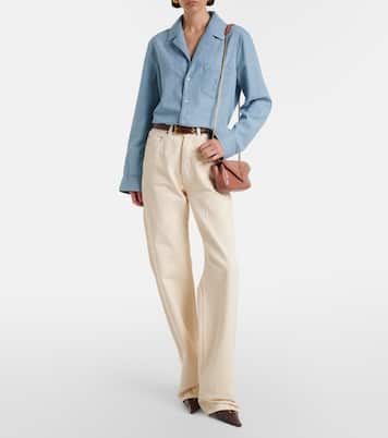 Borsa a spalla Loulou Mini in pelle | Saint Laurent