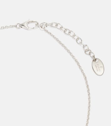 Interlocking G embellished pendant necklace | Gucci