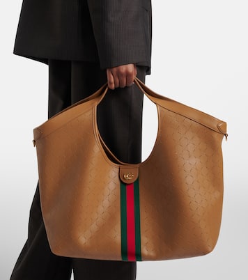 Gucci Giglio Large leather tote bag  | Gucci