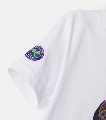 x Wimbledon Polo Bear cotton T-shirt | Polo Ralph Lauren Kids