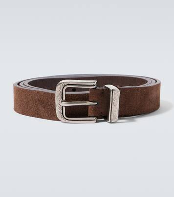 Suede belt | Brunello Cucinelli